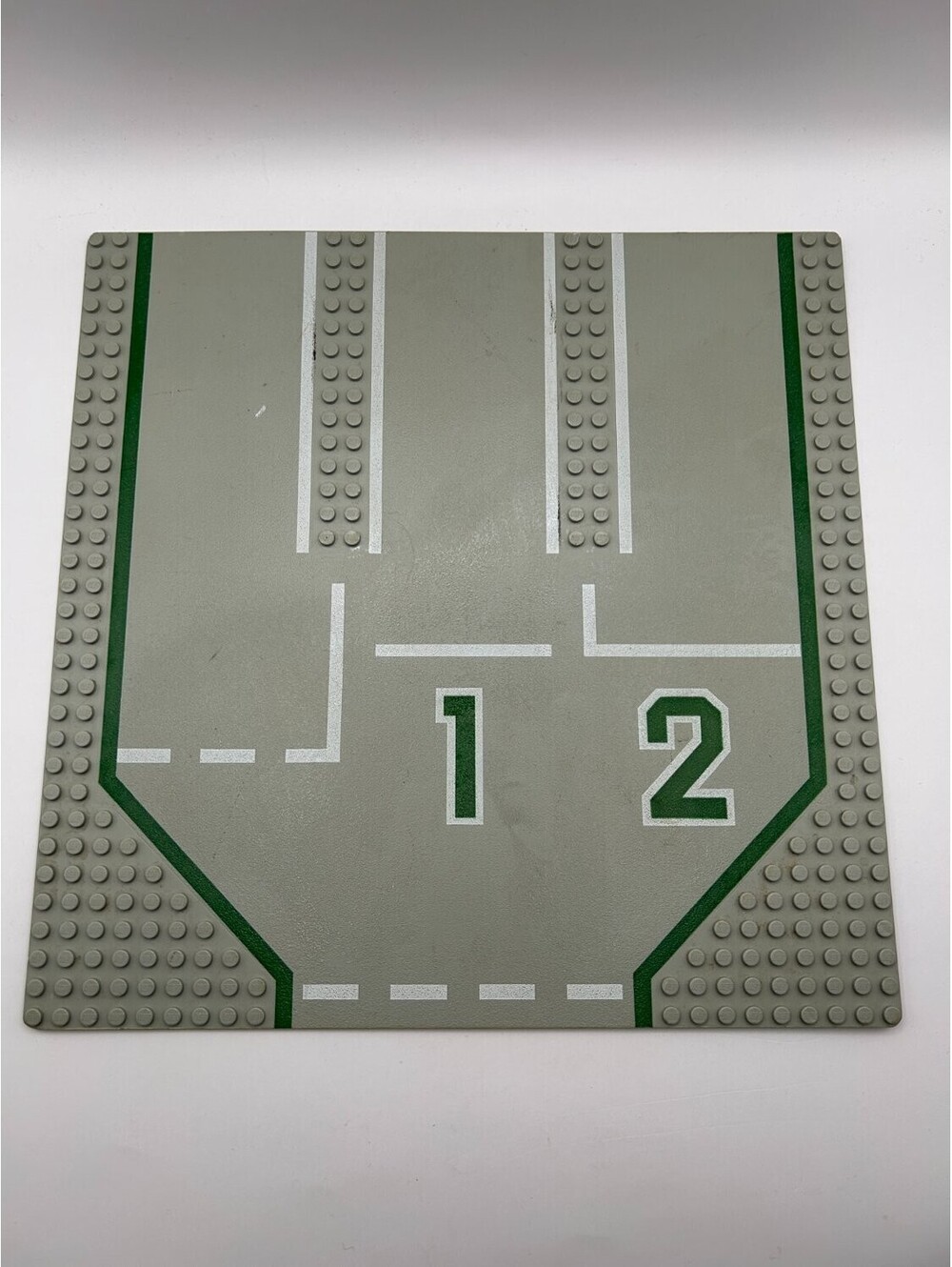 Lego 1 2 Airport Runway Landing Strip 32x32 Baseplate Building Toy Studs Gray